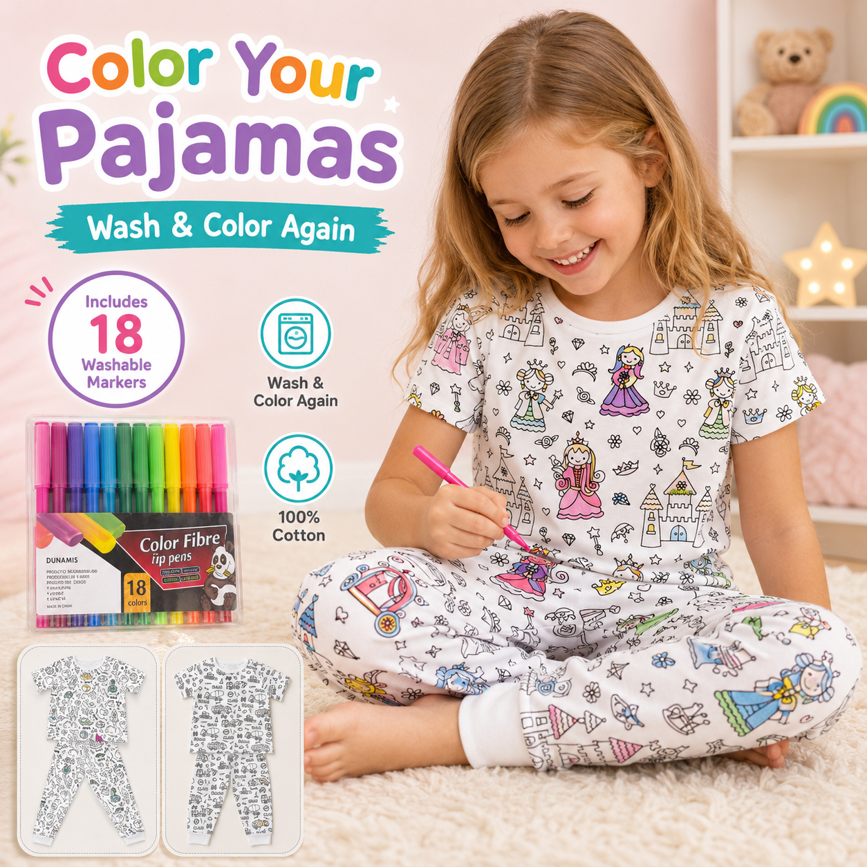 Coloring Pajamas