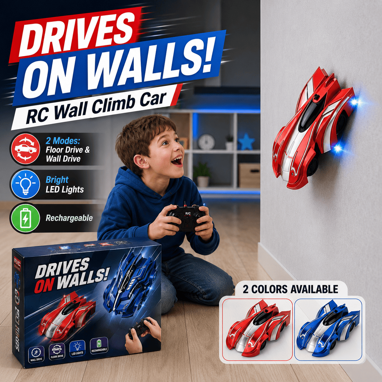 RC Wall Climb