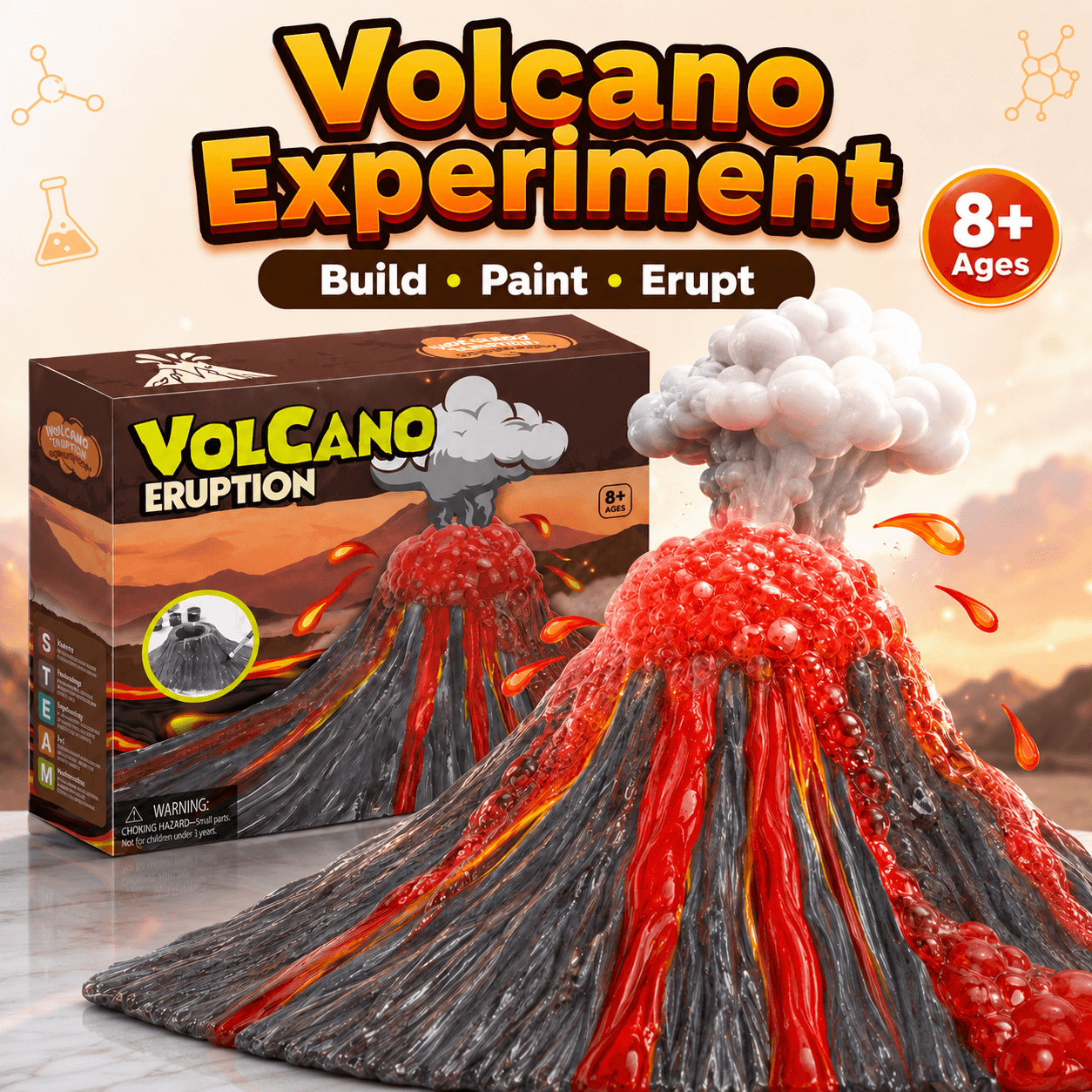 Volcano Experiment