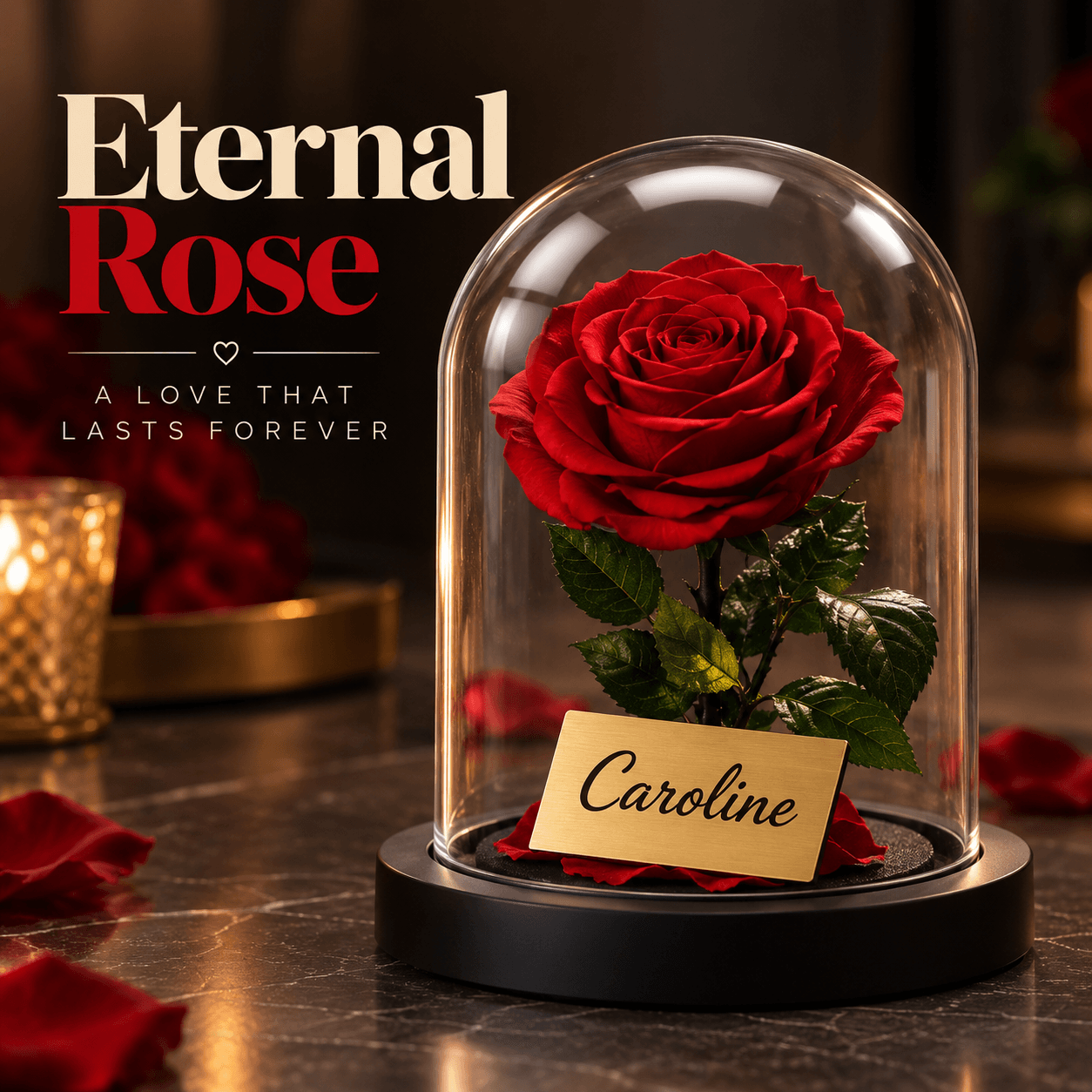 Real Eternal Rose