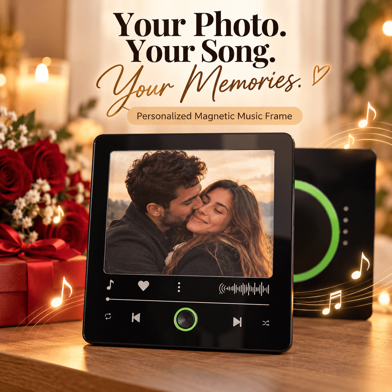 Personalized Magnetic Music Frame